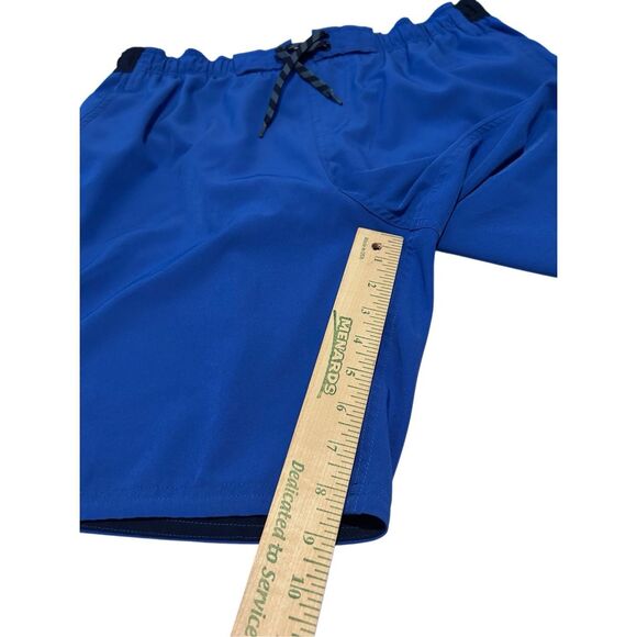 Nike Men’s Size L Blue & Black Swimwear Swim Trunks - Picture 8 of 11